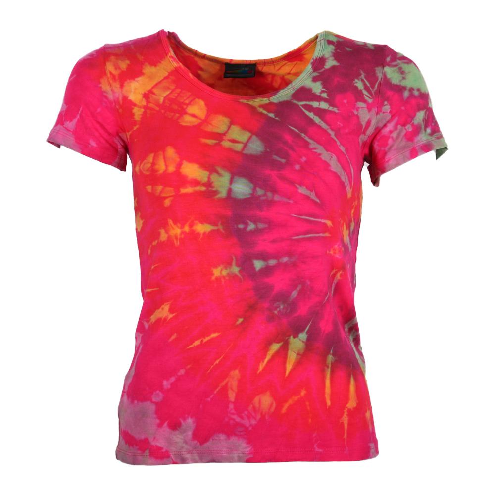 Short Sleeve Tie-Dye Top
