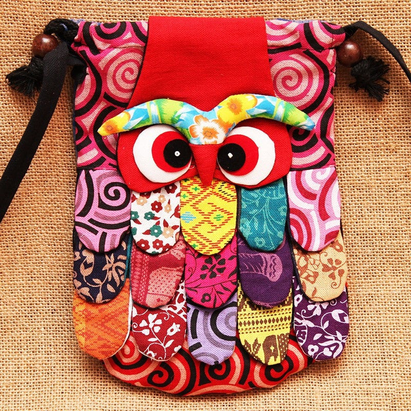 Small Cross Body Owl Bag