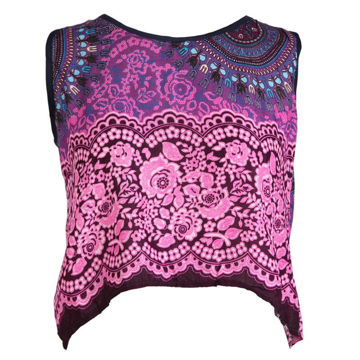 Thai Open Back Tank Top