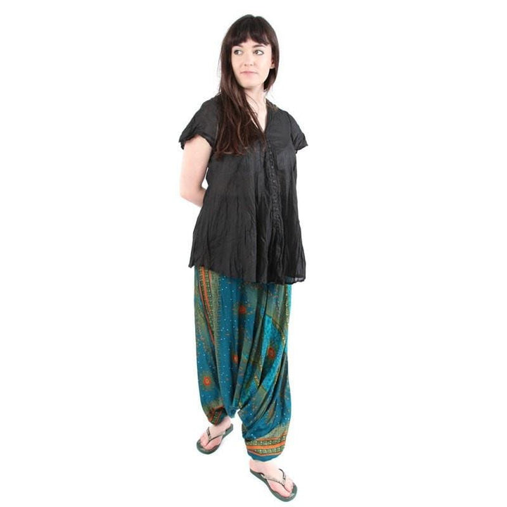 Thai Patterned Harem Pants