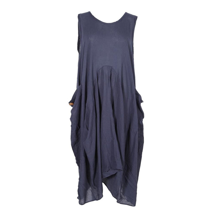 Sleeveless Cocoon Dress
