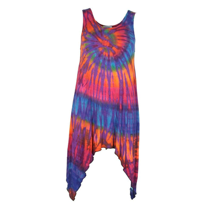 Tie Dye Sleeveless Dress