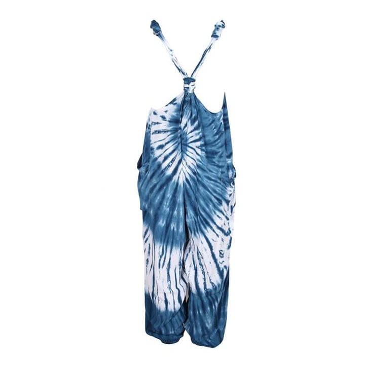 Shibori Indigo Tie Dye Jumpsuit