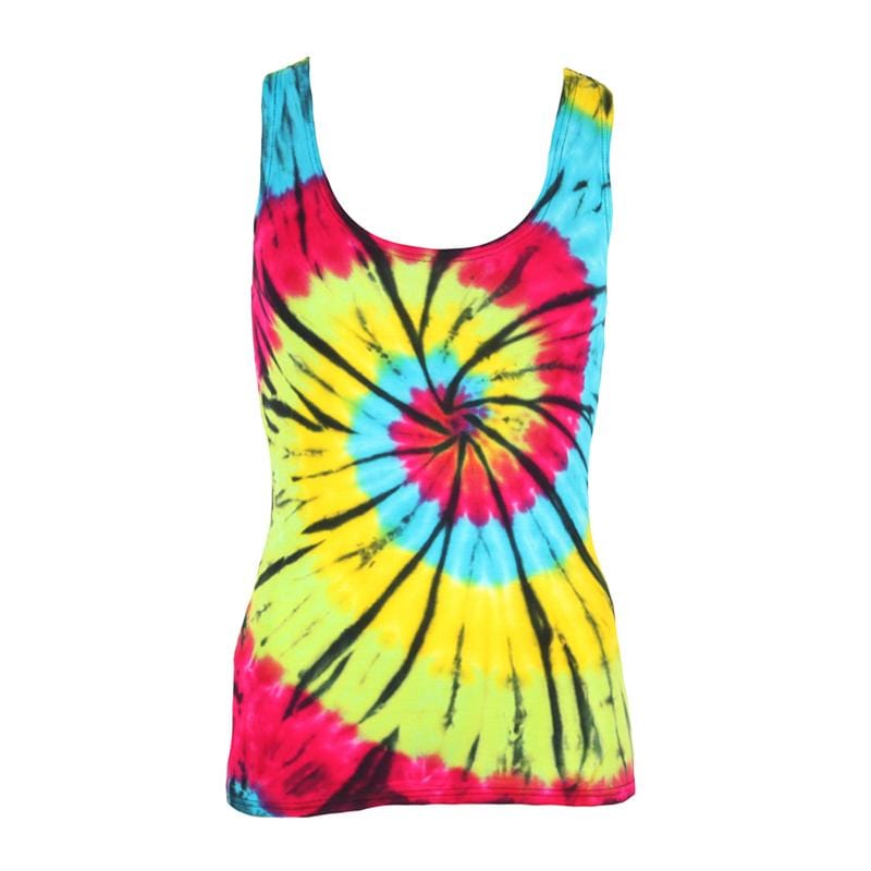 Tie Dye Racerback Vest Top