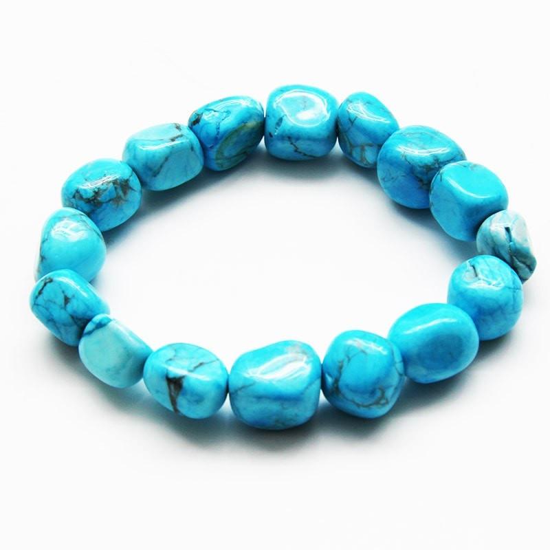 Turquoise Howlite Bracelet - Protection