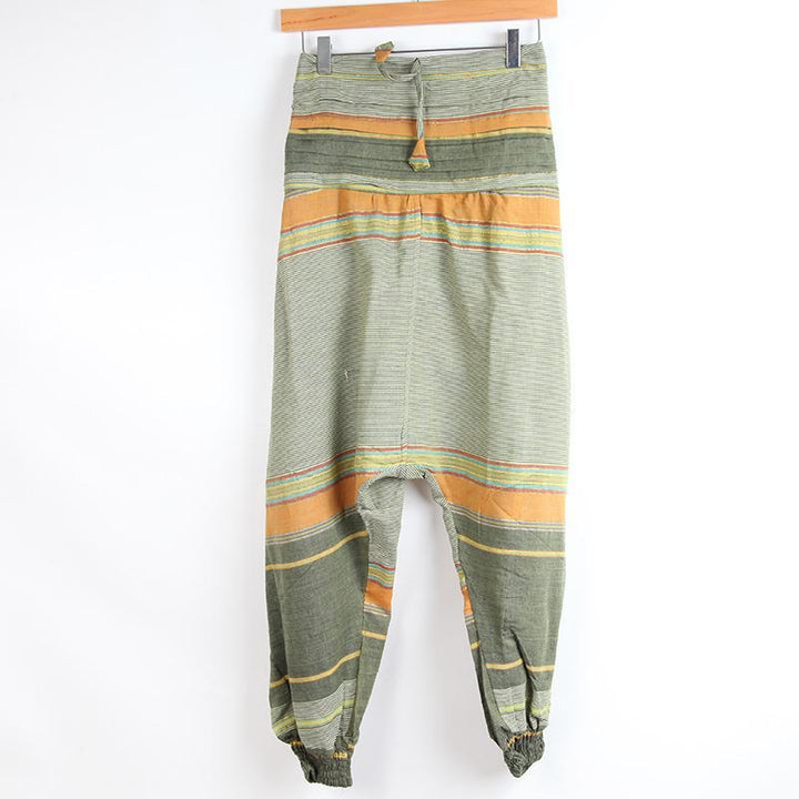 Drop Crotch Cotton Joggers..