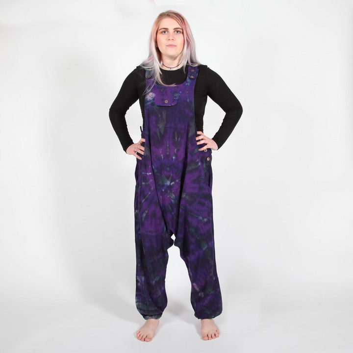 Tie Dye Festival Dungarees