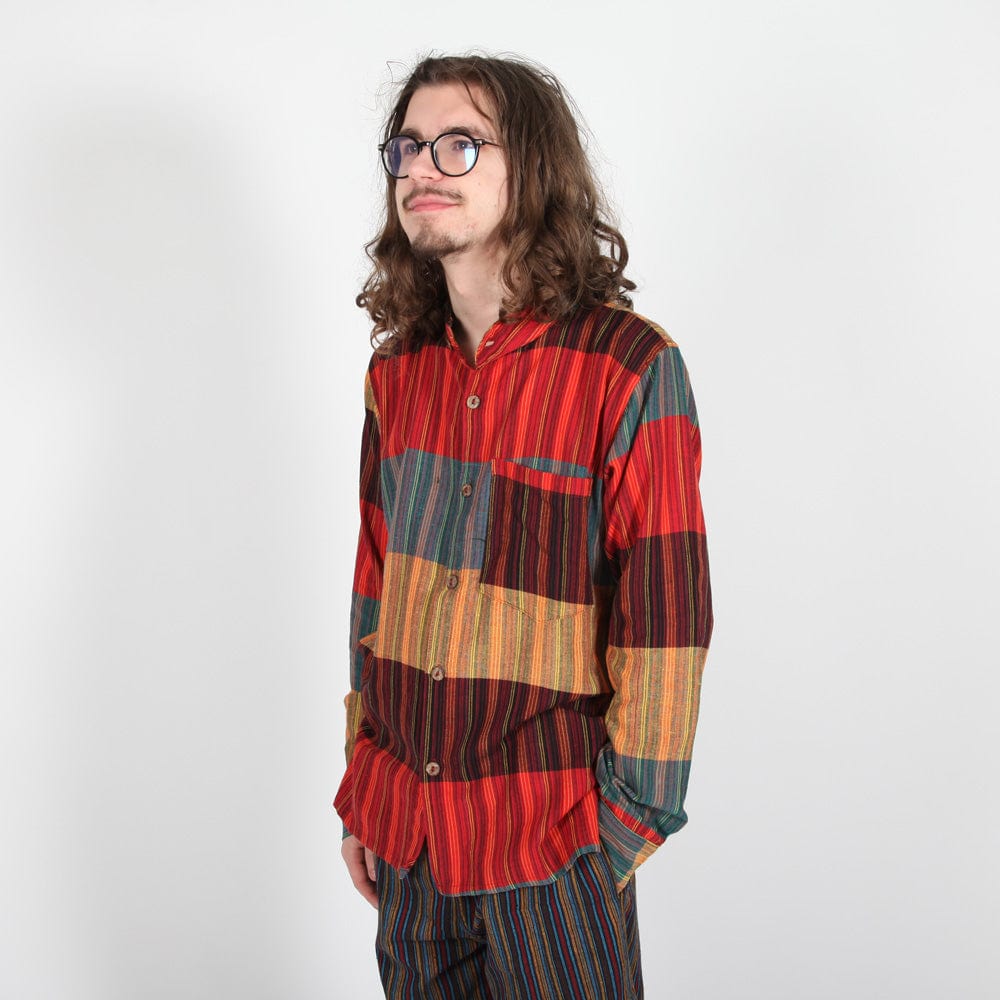 Men's Colourful Striped Shirt..