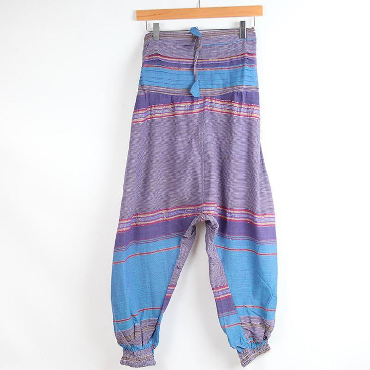 Drop Crotch Cotton Joggers..