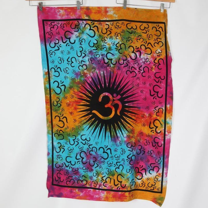 Tie Dye Rainbow Wall Hanging