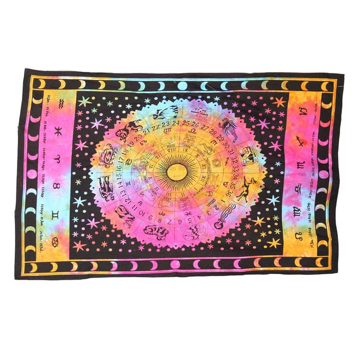 Tie Dye Rainbow Wall Hanging