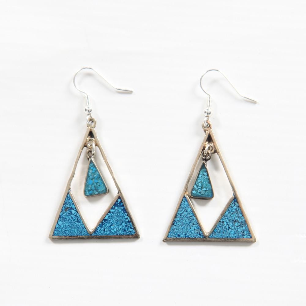 Triangle Drop Earrings