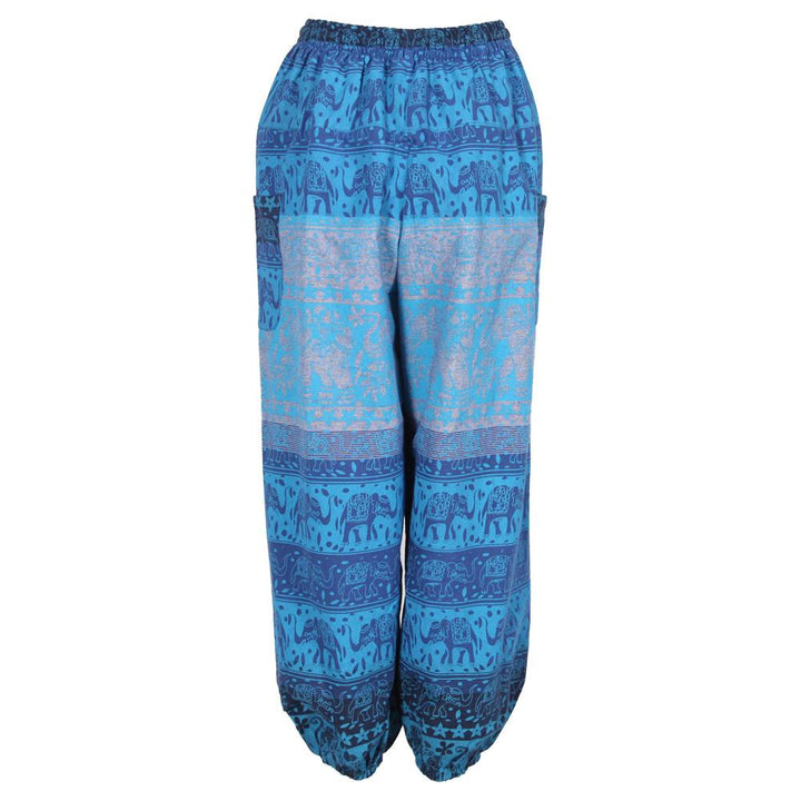 Cotton Elephant Harem Pants