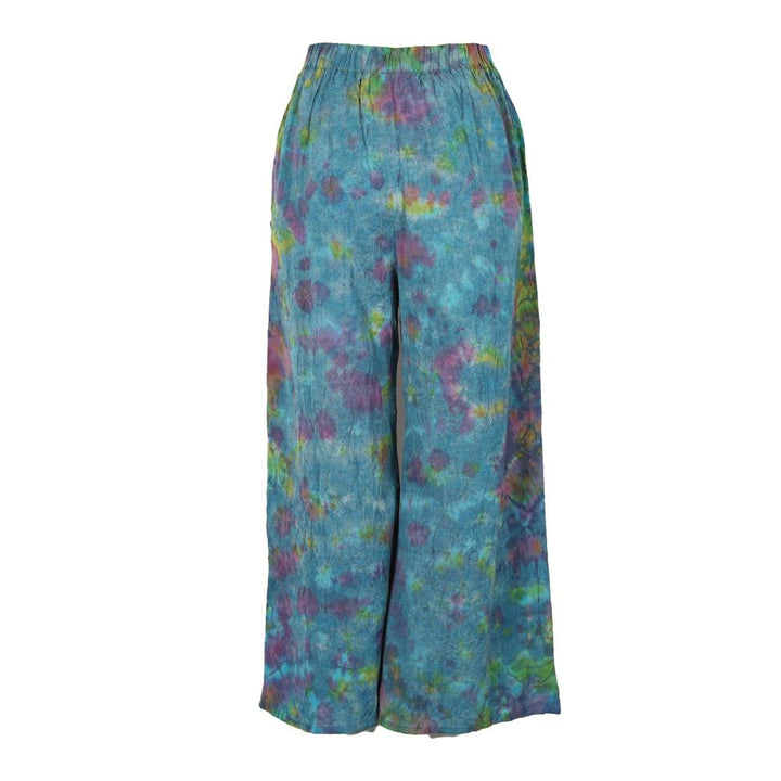 Tie Dye Wide Leg Palazzo Pants