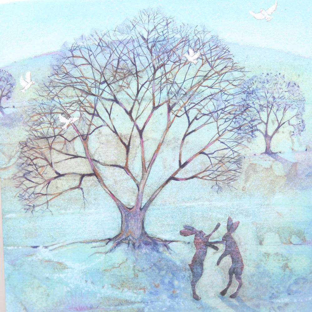 Boxing Hares