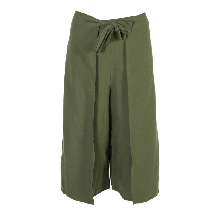 Cotton Wrap Culottes