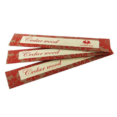 Handmade Fair Trade Incense Sticks Cedarwood Scented