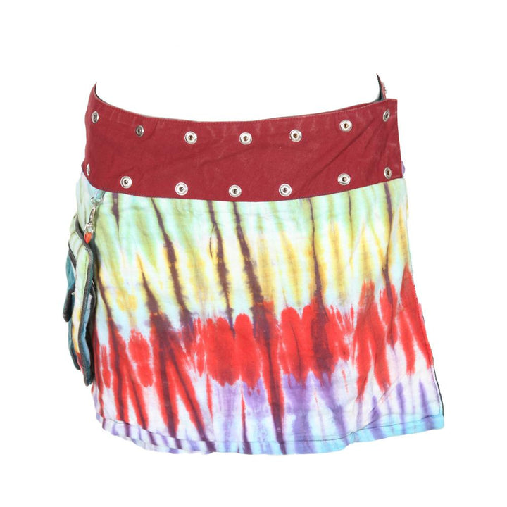 Razor Cut Popper Skirt..