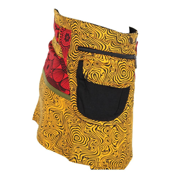 Utility Mini Popper Skirt