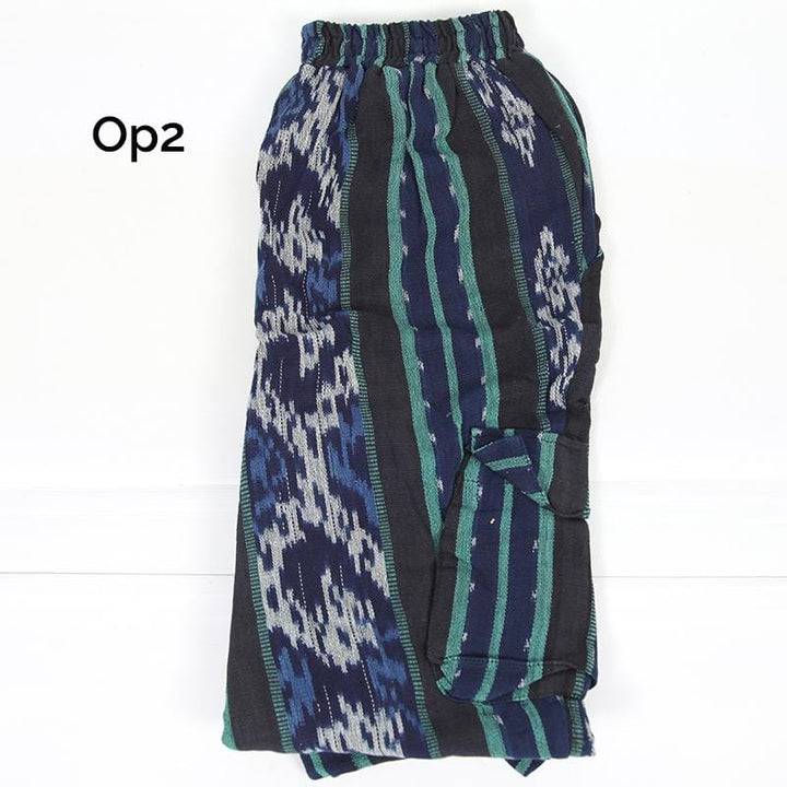 Ikat Dyed Trousers..