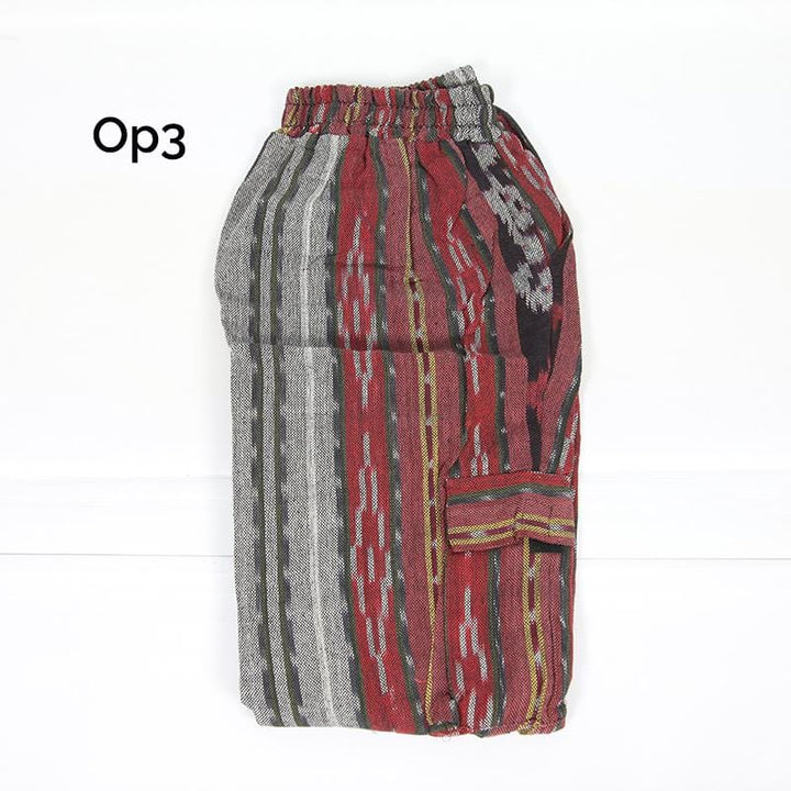 Ikat Dyed Trousers..