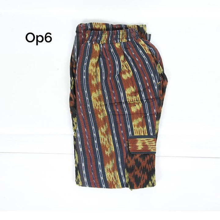 Ikat Dyed Trousers..
