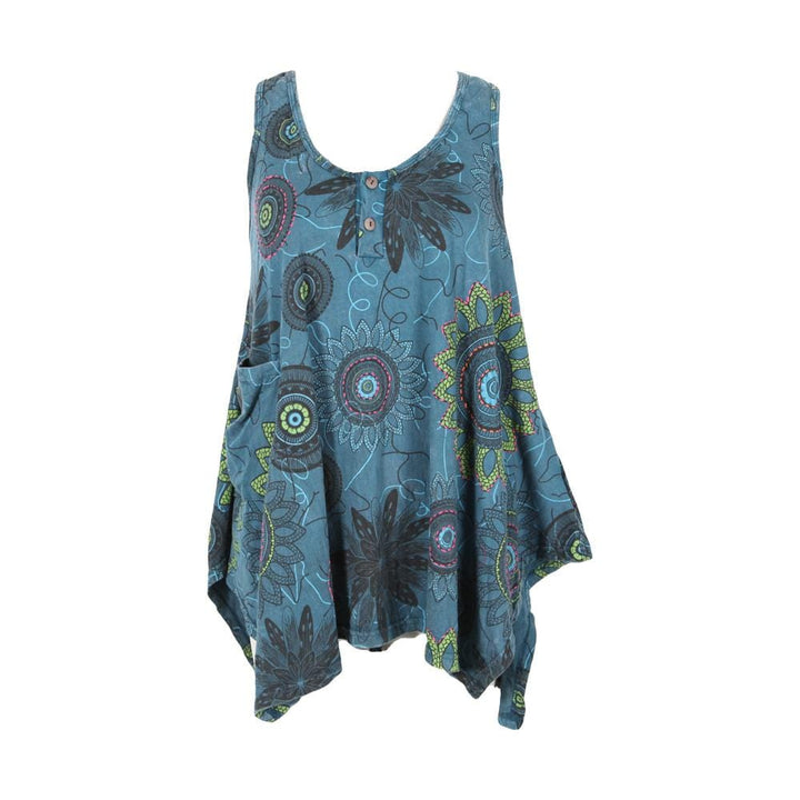 Floaty Boho Vest Top