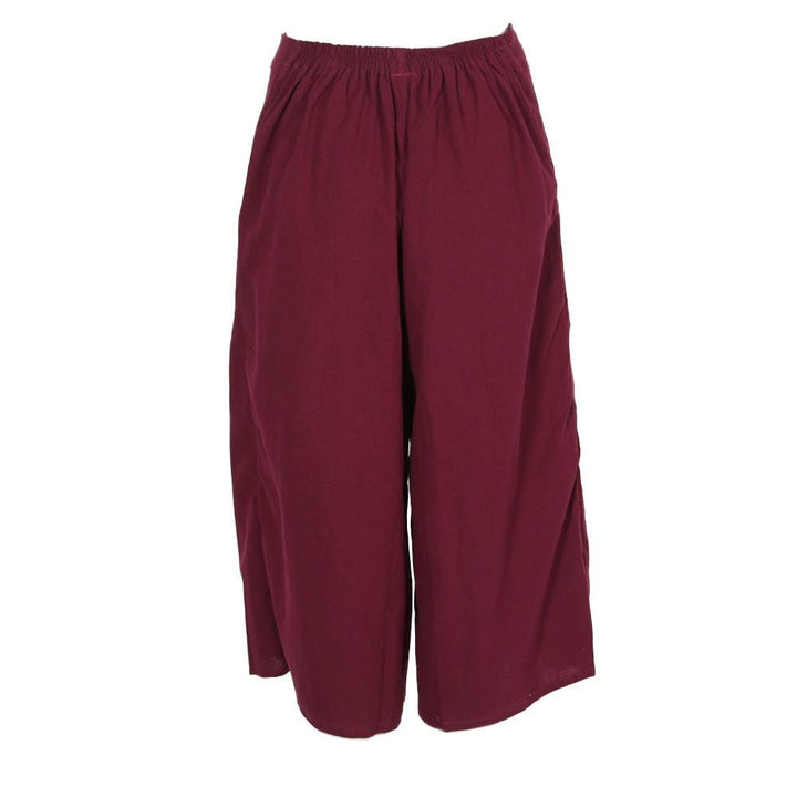 Cotton Wrap Culottes