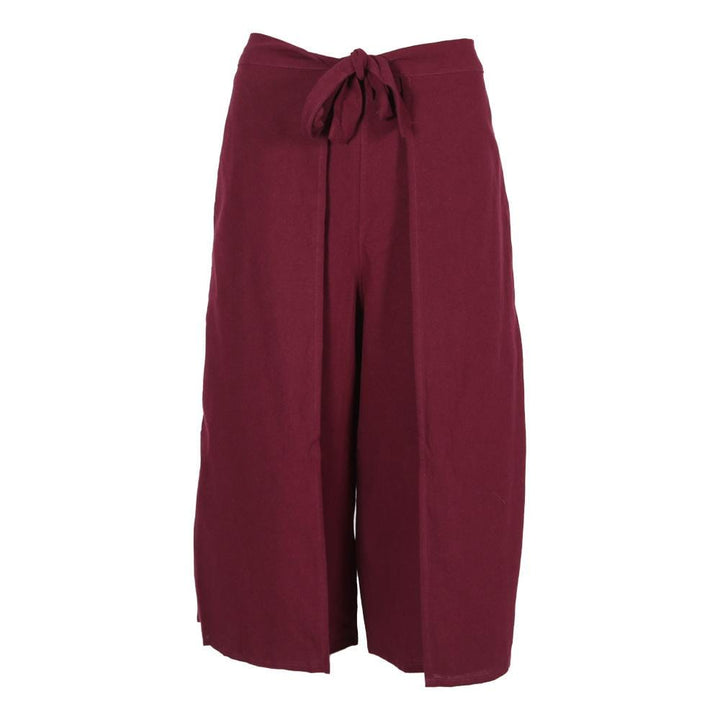 Cotton Wrap Culottes