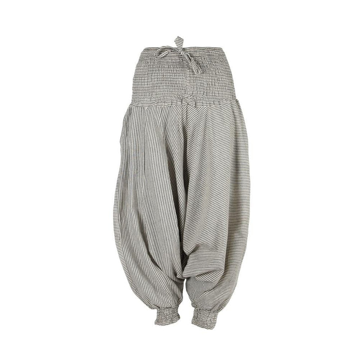 Cotton Drop Crotch Aladdin Pants..