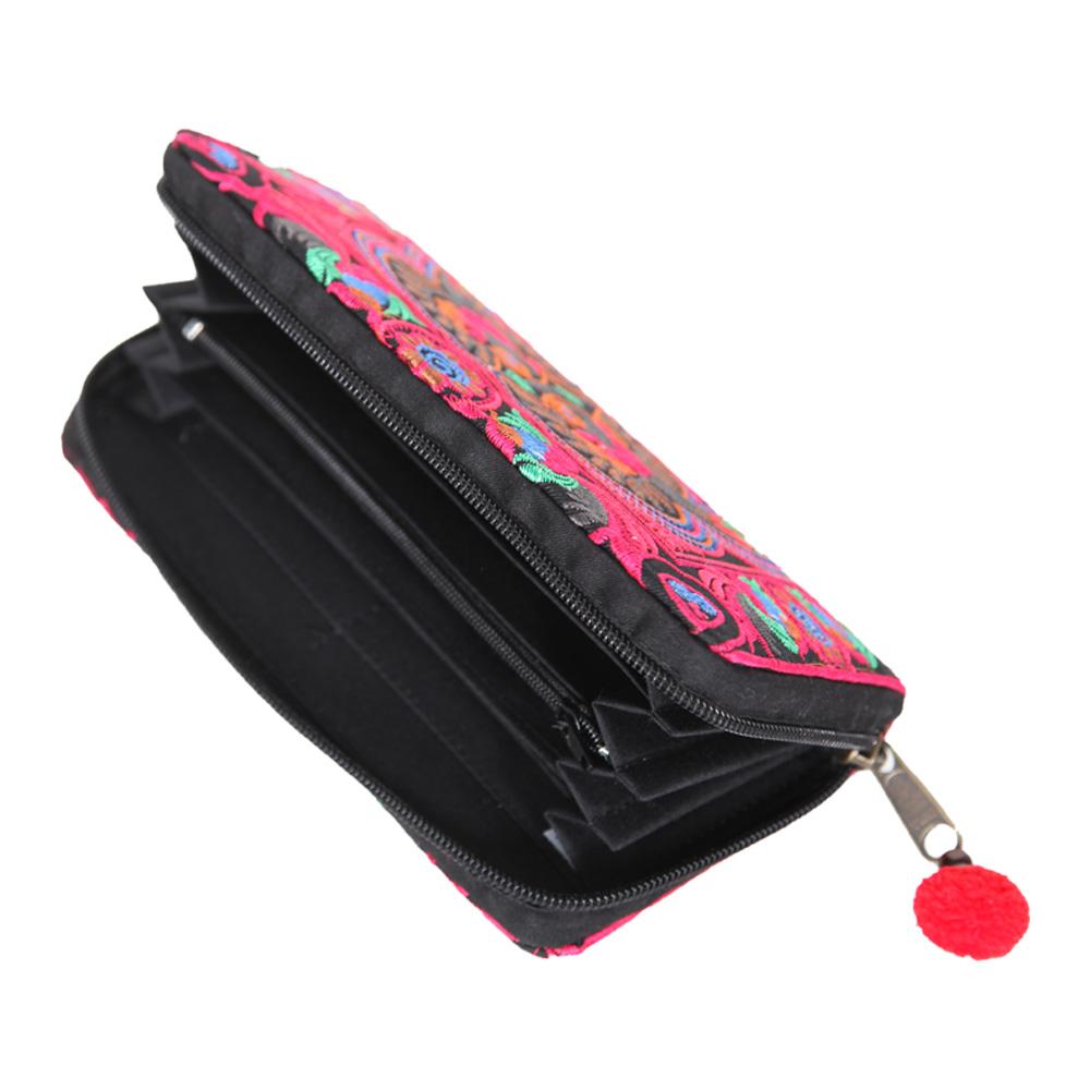 Embroidered Clutch Purse