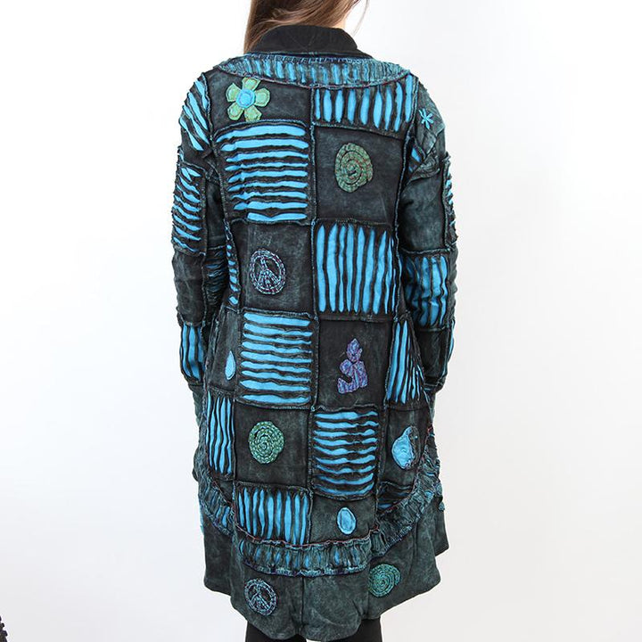 Peace Ripped Pixie Waterfall Jacket