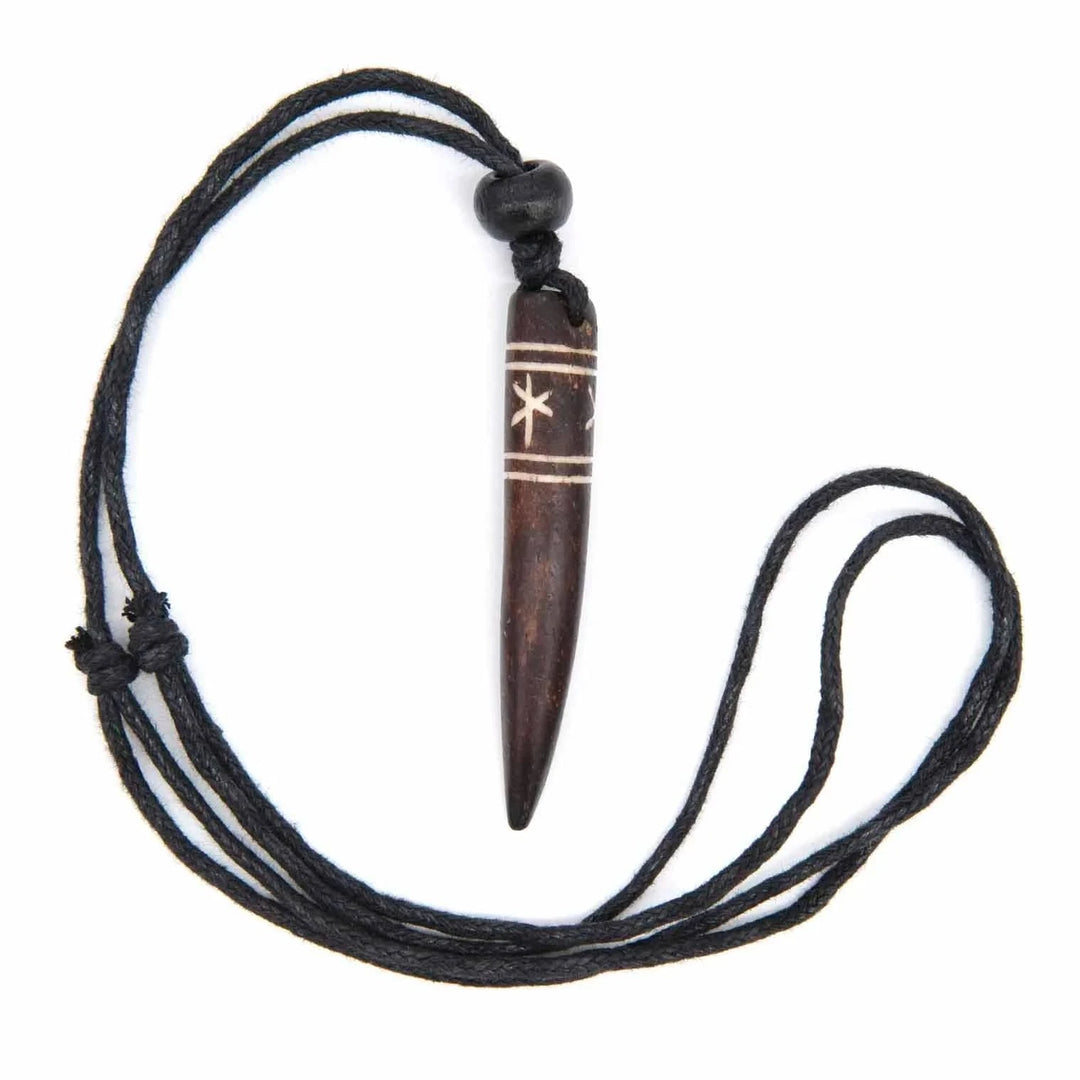 Tribal Carved Necklace