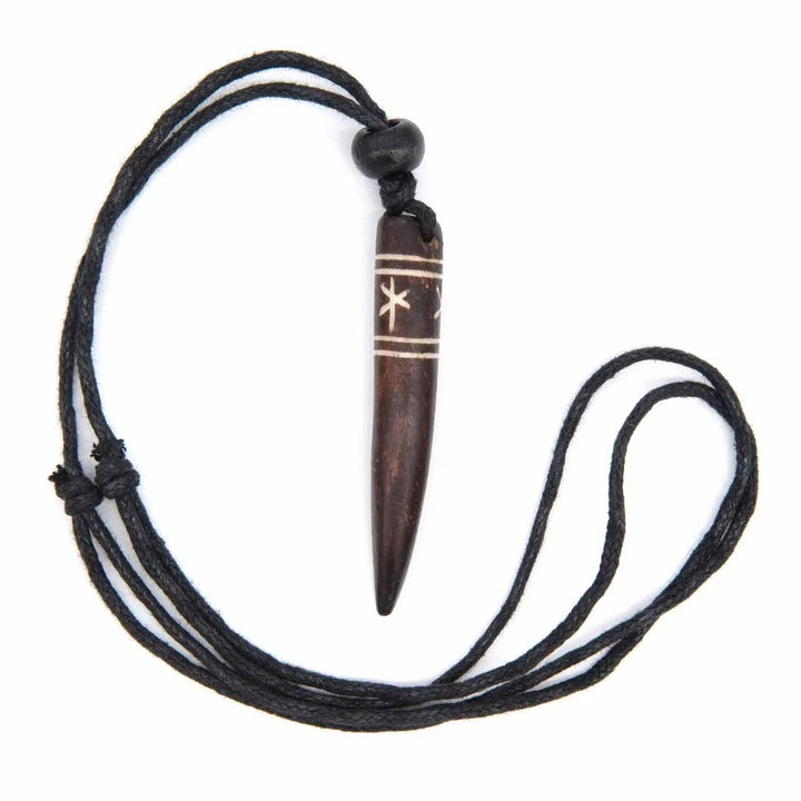 Tribal Carved Necklace