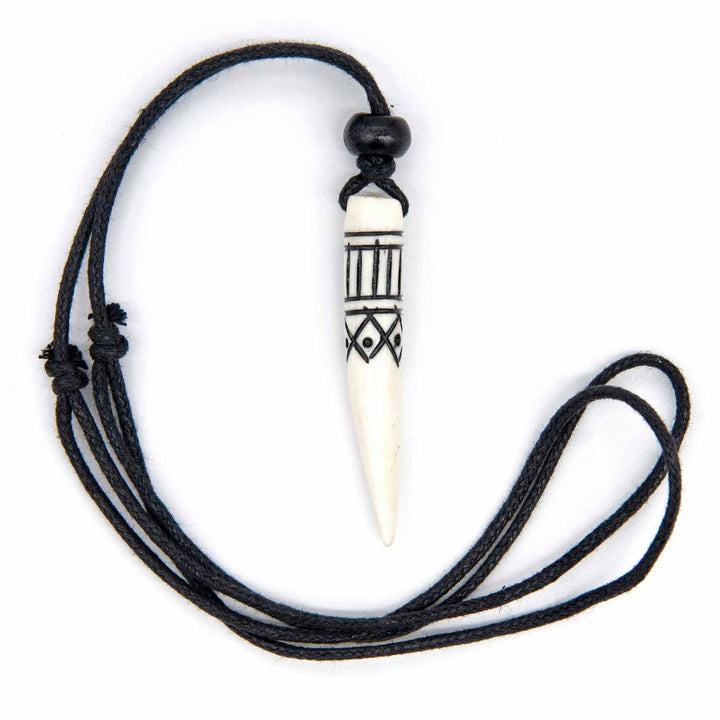 Tribal Carved Necklace