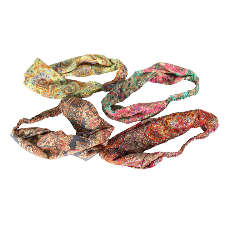 Recycled Sari Paisley Headband