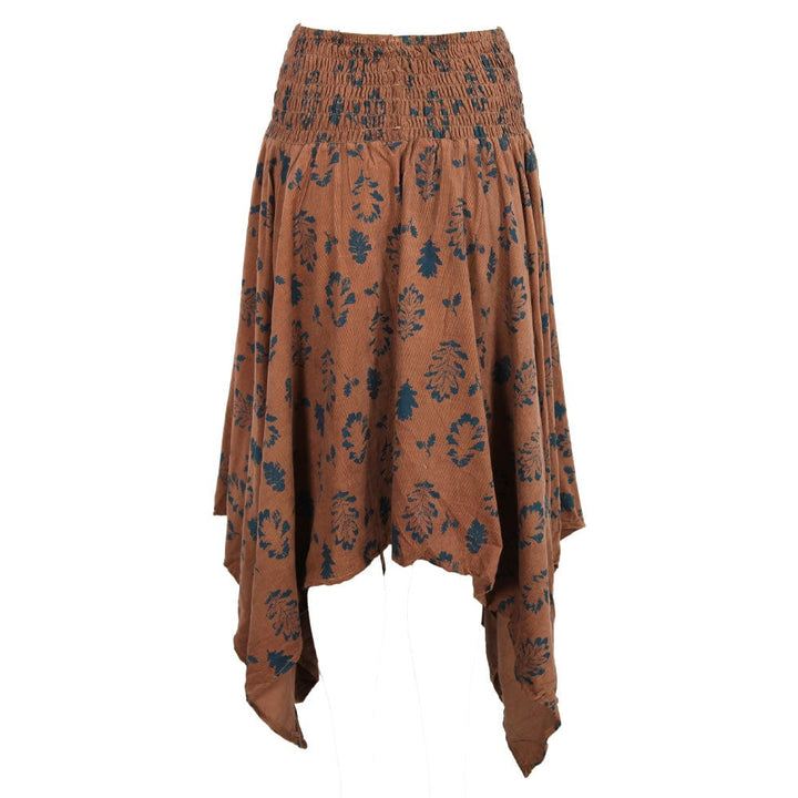 Needlecord Leaf Skirt