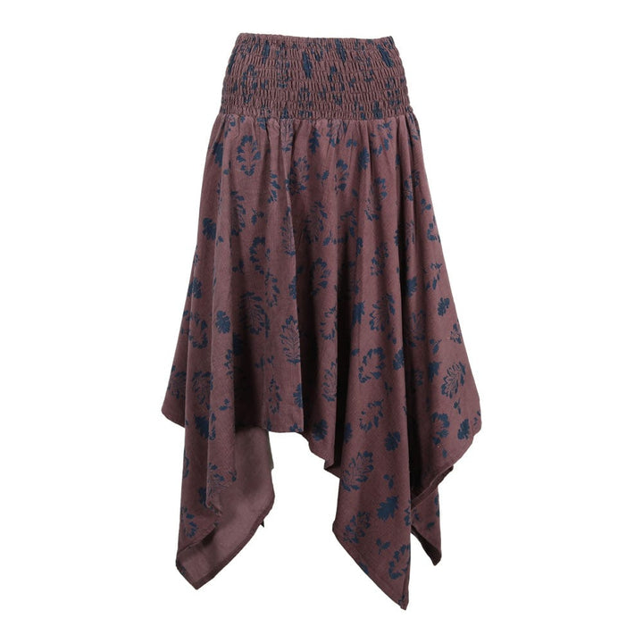 Needlecord Leaf Skirt