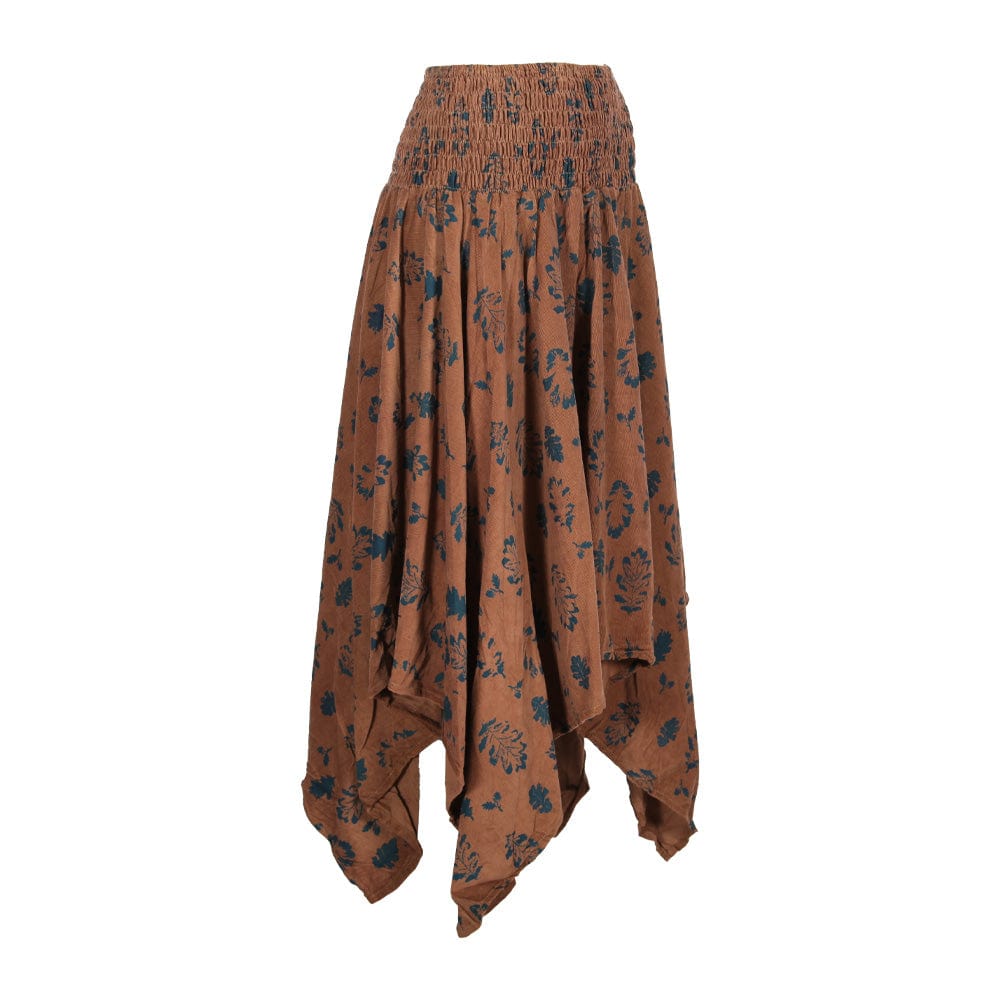Needlecord Leaf Skirt