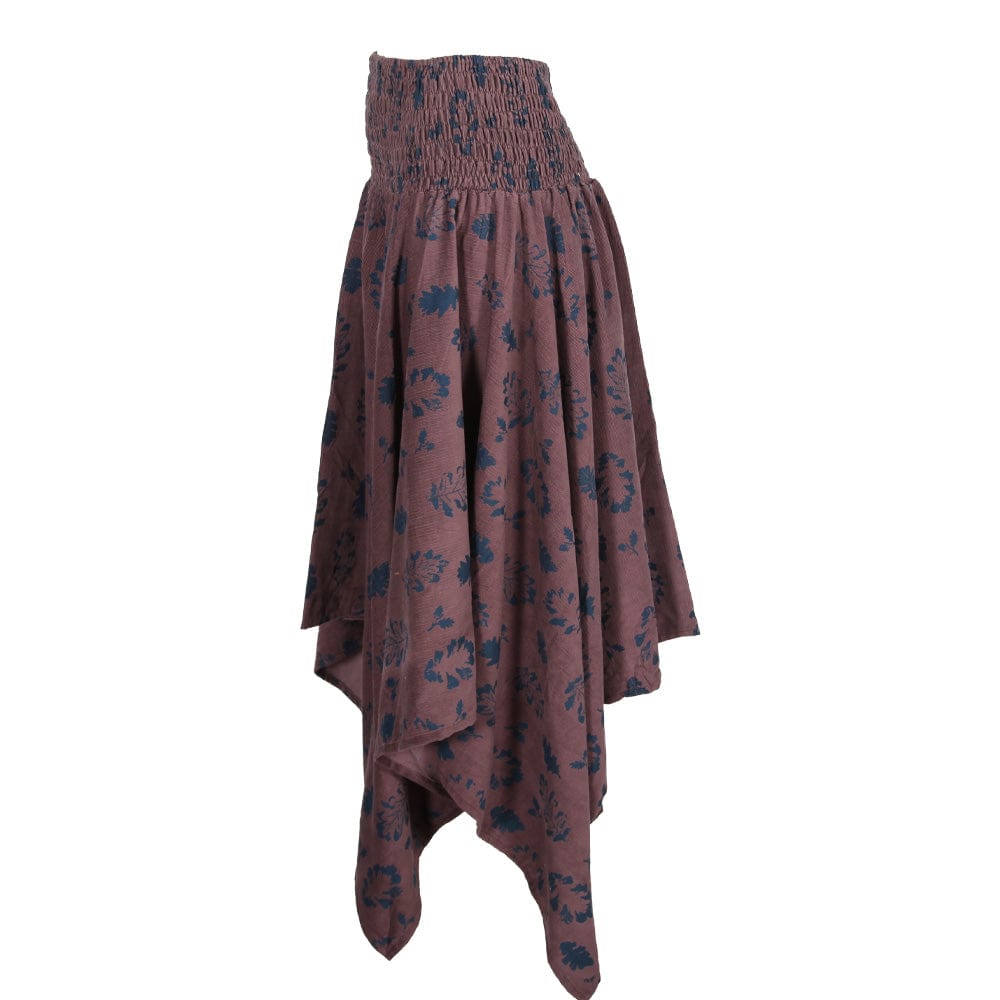 Needlecord Leaf Skirt