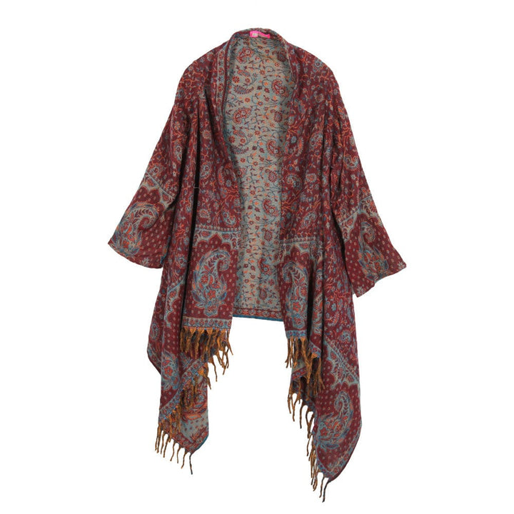Open Blanket Wrap Cardigan