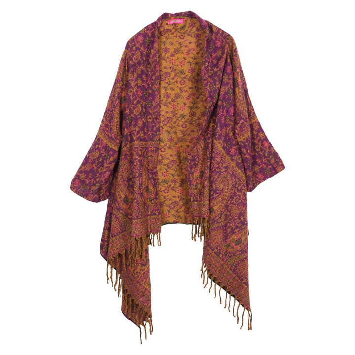 Open Blanket Wrap Cardigan