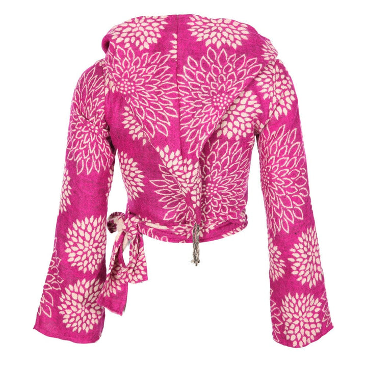 Hooded Fleece Tie top