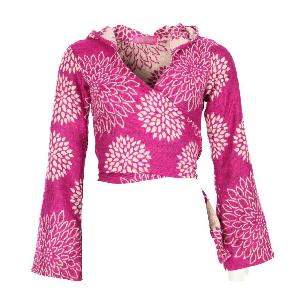 Hooded Fleece Tie top