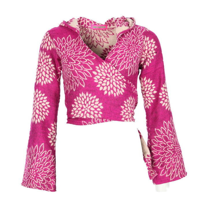 Hooded Fleece Tie top