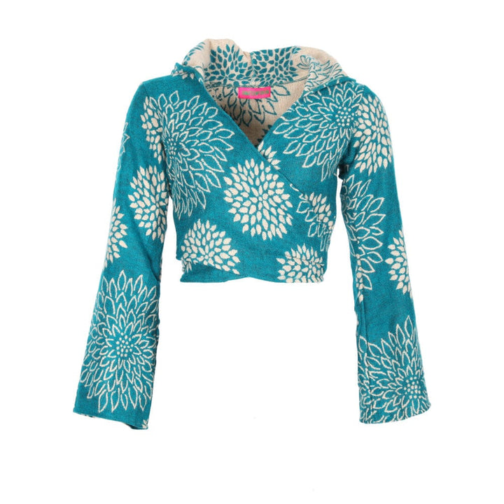 Hooded Fleece Tie top