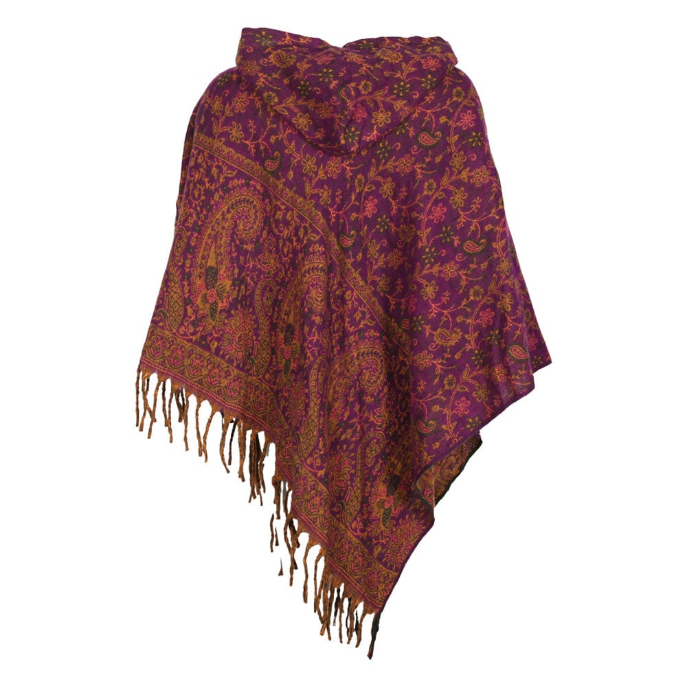 Hooded Fleece Blanket Poncho