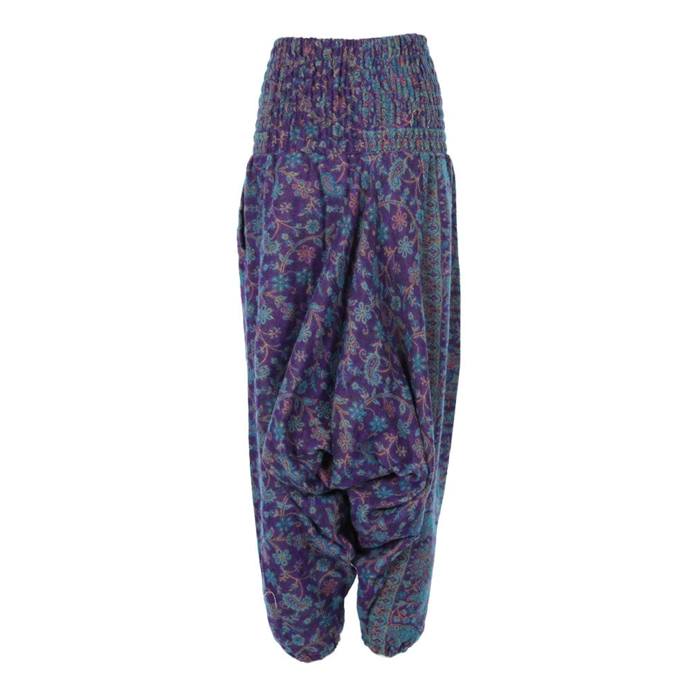 Blanket Fleece Low Harem Pants