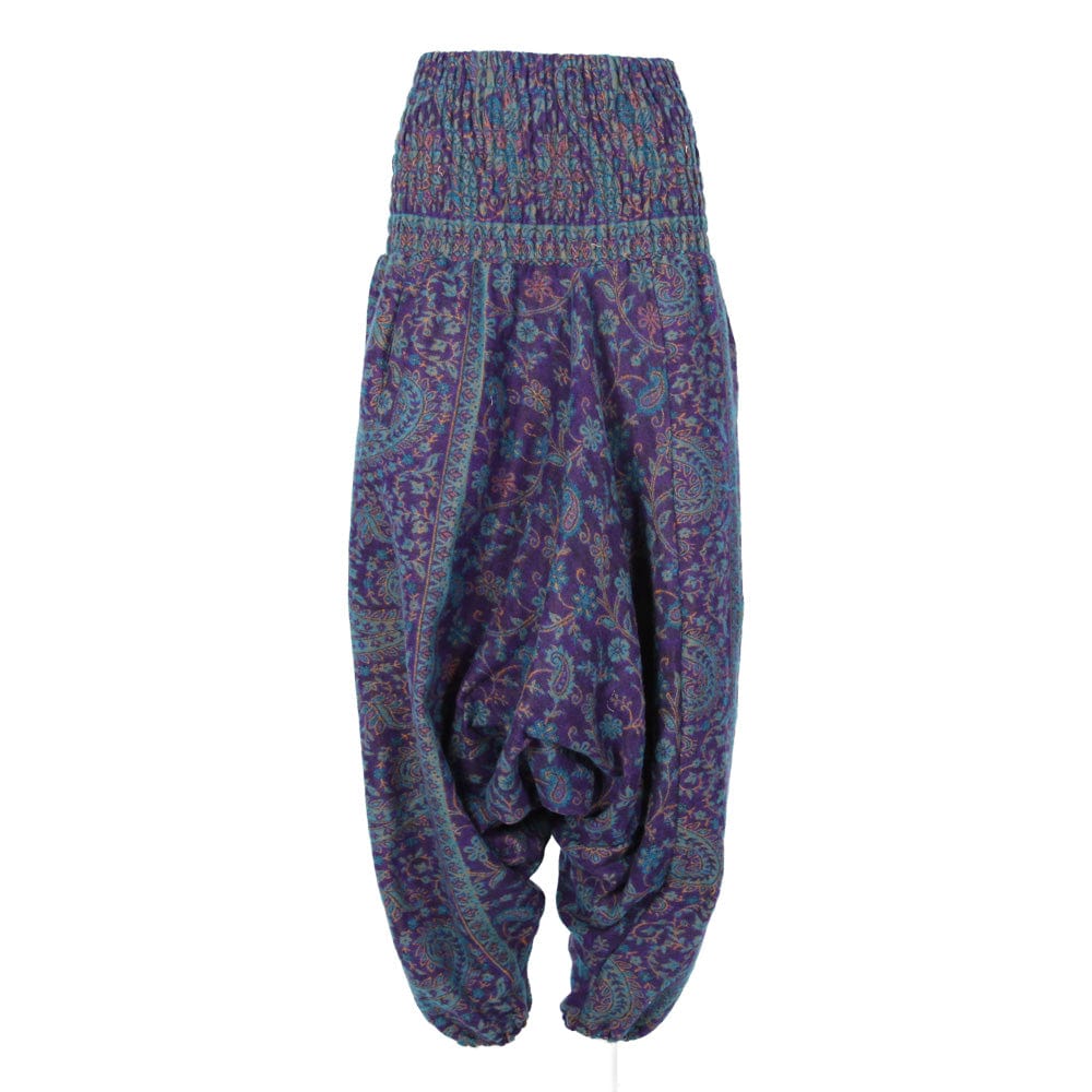 Blanket Fleece Low Harem Pants