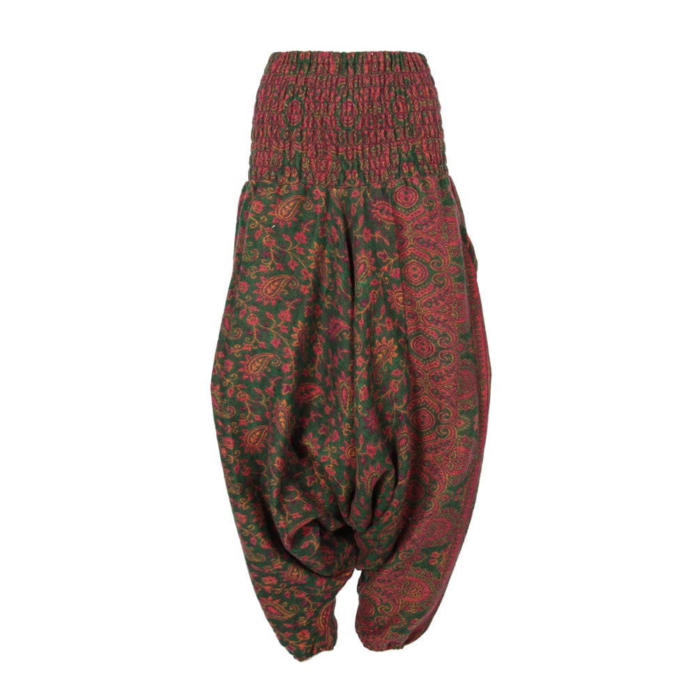 Blanket Fleece Low Harem Pants